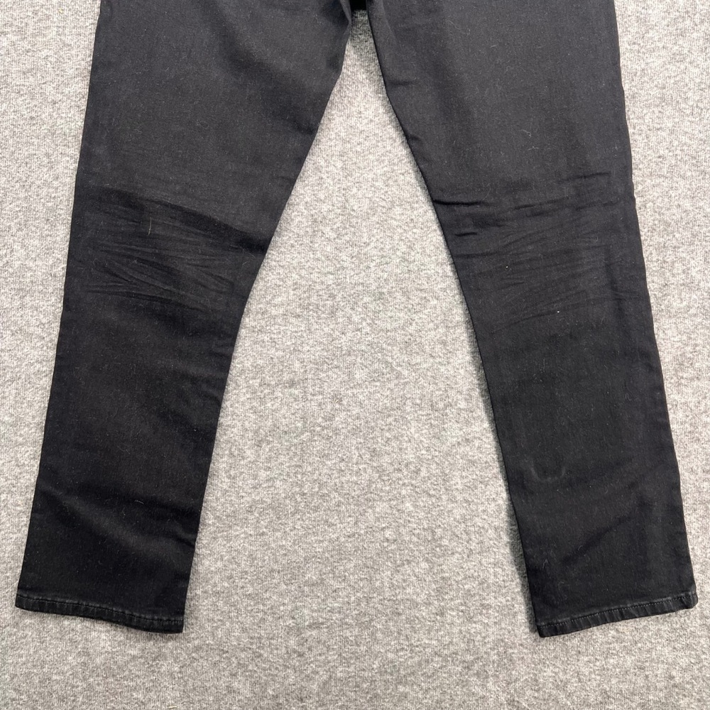 Steve's Jeans Mens Black Distressed Slim Straight Denim Pants 32 Casual urban - Picture 9 of 13